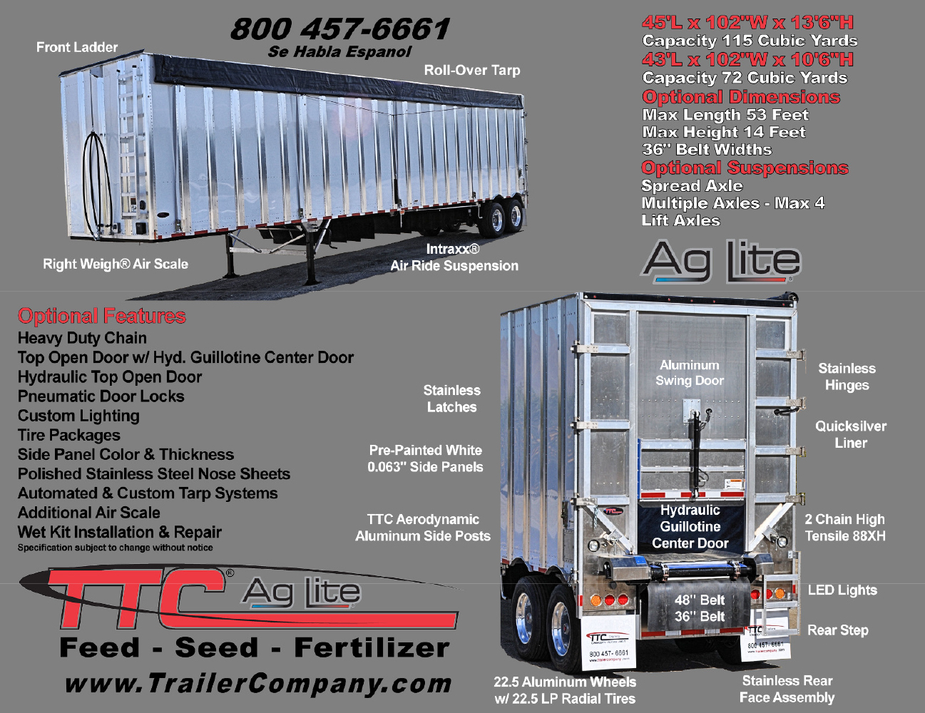 TTC Belt Trailers The Trailer Company
